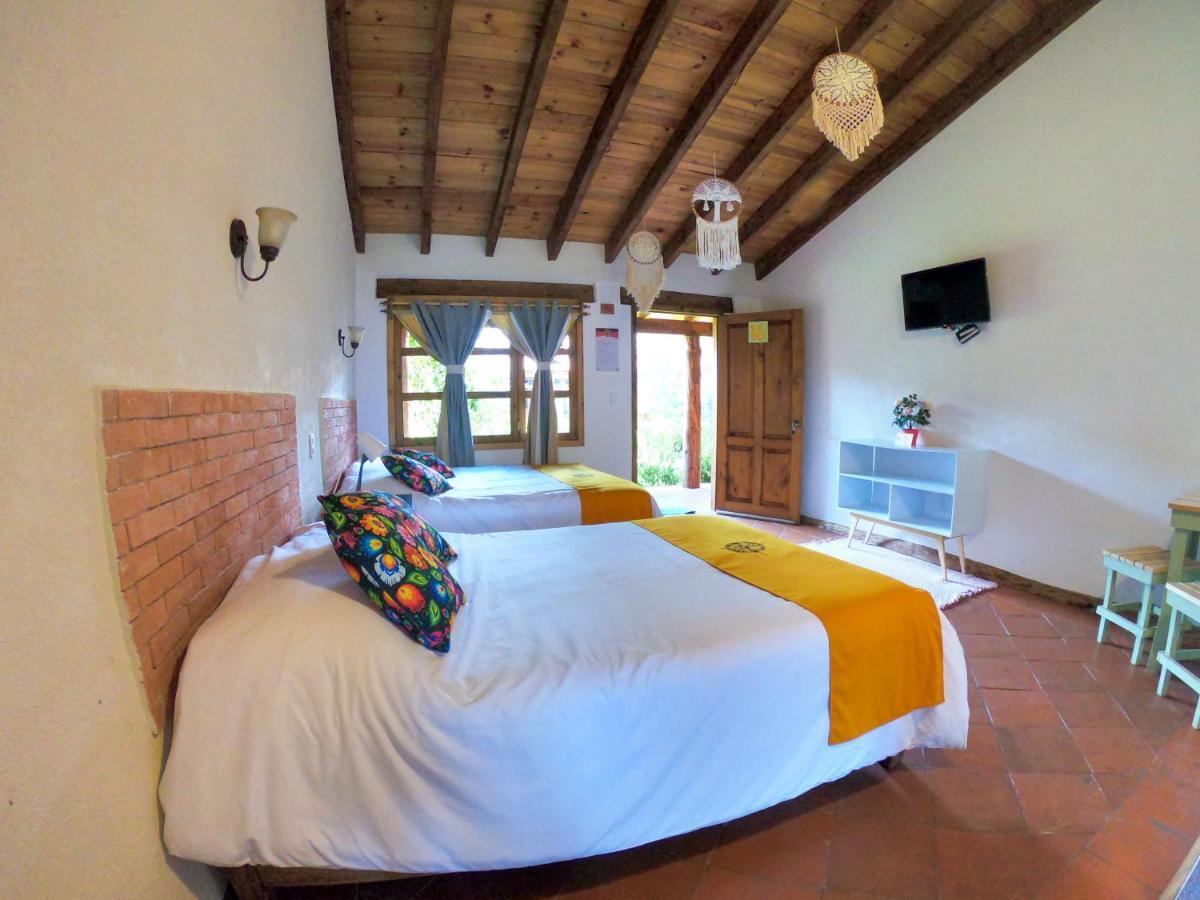 Hotel La Casona Real Huasca de Ocampo Ngoại thất bức ảnh
